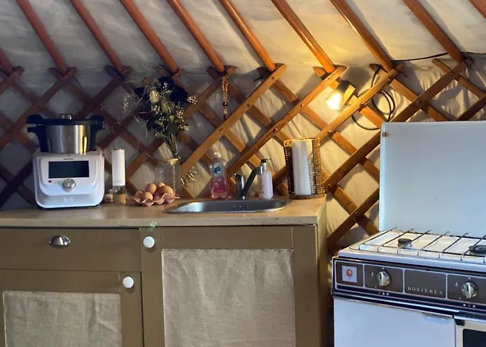 Yourte A La Ferme Кемпинг Ramonchamp